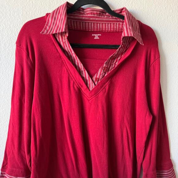 Vintage collared top - Picture 3 of 7